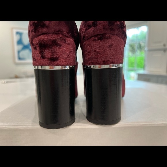 Philip Lim 3.1 Kyoto 105mm ankle boots w/ heel insert Syrah sz 36 EUC !!! - Picture 4 of 15
